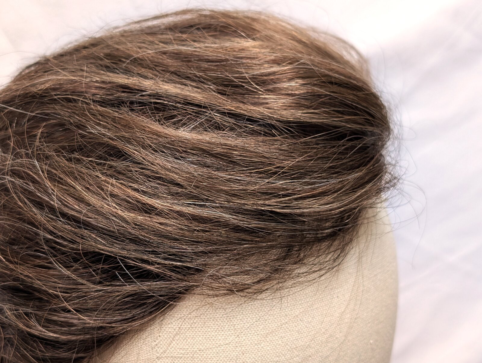 Farbverlauf im Haar eines AvexisHAIR-Systems